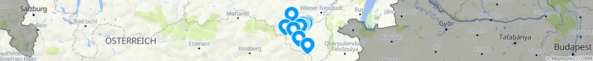 Kartenansicht für Apotheken-Notdienste in der Nähe von Feistritz am Wechsel (Neunkirchen, Niederösterreich)
